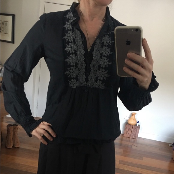 Hugo Boss blouse, black, size S - Picture 2 of 4